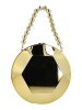 faina Women Clutch in Light Gold
