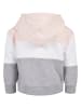 Urban Classics Kapuzenpullover in lightrose/white/grey