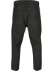 Urban Classics Urban Classics Herren Cropped Tapered Jeans in realblack washed