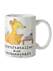 Mr. & Mrs. Panda Tasse Schriftsteller Leidenschaft mit Spruch in Weiß