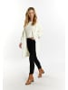 Usha Damen Strickcardigan in Wollweiss