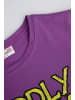 Coccodrillo T-Shirt mit kurzen Ärmeln in violett