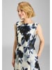 SWING Abendkleid in ecru marine - 0001