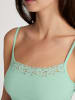 Calida Spaghetti-Top in soft green