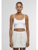 Urban Classics Cropped Tee in white