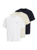 Jack & Jones 3er-Pack T-shirt in Bright White