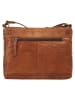 SPIKES & SPARROW Umhängetasche echt Leder in cognac