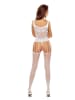 Passion Bodystocking-Ouvert in weiß