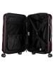 suitline mittelgroßer Hartschalen-Koffer Check-In Reisekoffer Trolley TSA 68L in Burgund