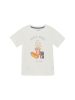 Minymo Rundhalsshirt MIT-shirt SS in Weiß