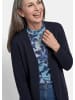 GOLDNER Feinstrickjacke mit Schurwolle in marine