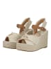 Replay Sandalen in Weiß/Beige
