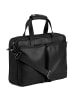 BACCINI Leder-Laptoptasche 15" echt Leder Aktentasche 15 Zoll Laptop Fach schwarz in schwarz
