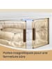 SONGMICS Aufbewahrungsbox Dennys in Weiß - (B)60 x (H)120 x (T)32.5 cm