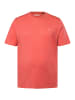 Men Plus Kurzarm T-Shirt in koralle