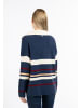 DreiMaster Maritim Damen Strickpullover in Marine Mehrfarbig