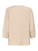 Kaffe Langarm-Bluse KAlui in Feather Grey CC