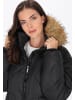 Usha Women Jacket in black