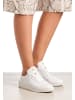 LLOYD Sneaker mit Lederfutter in WEIß