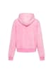 IZIA Women Hoodie in Rose