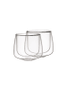 Villeroy & Boch 2er Set Cappuccino-Becher Artesano Hot & Cold 250 ml transparent in transparent