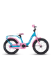 S'COOL Kinderfahrrad -  niXe 16 Zoll 1-Gang | ab 4 Jahre - Ocean/Pink