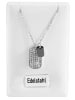Adeliás Damen Halskette mit Anhänger – aus Edelstahl in silber