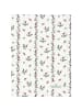 Greengate Geschirrtuch GRACY Weiß mit Roten Blumenranken