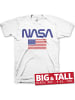 Nasa T-Shirt in Weiß