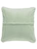 Erwin Müller Mako-Satin Kuschelkissenbezug in jade-weiß