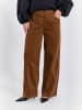 Norr Hose Rina in caramel brown