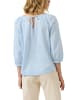 s.Oliver Bluse in hellblau weiß