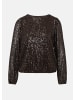 comma Bluse in 89L0_dunkelbraun