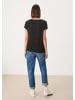 QS T-Shirt in 9999_schwarz
