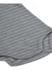 Normani Outdoor Sports 2er Pack Bio Baby-Body Langarm Wickelbody in Grau/Anthrazit