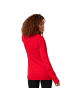 tectake Strickpullover in roter, weißer und brauner Farbe, rot