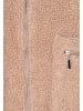 Swirly Women Jacket in Beige