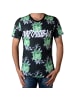 Celebry Tees T-Shirt mit Rosenmuster Schwarz