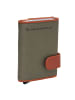 The Chesterfield Brand Sabana Geldbörse RFID Schutz Leder 7.5 cm in steel green