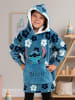 Lilo & Stitch Disney Lilo & Stitch Oversize Cozy Hoodie Übergroße Kuschelpullover in blau