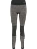 Hummel Leggings Hmlclea Damen in CHATEAU GRAY/BLACK MELANGE
