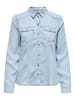 ONLY Hemd in Light Blue Denim