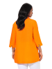 Ulla Popken Blusentop in hellorange