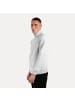 SMILODOX Half Zip Sweatshirt Jago in Grau Melange