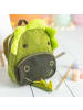 Crochetts Rucksack Drache in Grün und Gelb – (B)24 x (H)48 x (T)11 cm
