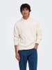 ONLY & SONS Gestricktes Oberteil in Cloud Dancer