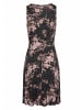 Vivance by Lascana Jerseykleid in schwarz-rose-bedruckt