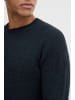 BLEND Strickpullover BHComen in Mittelblau
