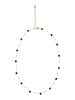 IZIA Women Chain Necklace in Gold Grey Green