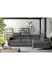 MF Design Katara Recamiere Rechts in Anthrazit -  (L) 265 x (B) 265 x (H) 92 cm